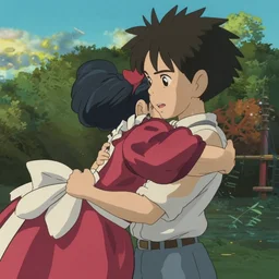 still image from the new studio ghibli animated film'the twitch streamer'