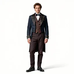 weathered circus ringmaster, photorealistic portrait photography, full body, standing, isolated on a pure white background, centered, whole figure in frame, sharp focus, studio lighting