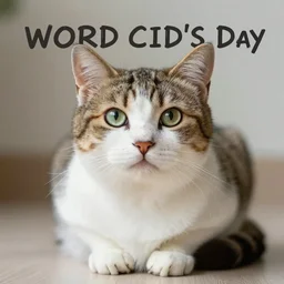 celebrate world cat's day!