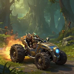 mount epic goblin turbo - trike screenshot world of warcraft mounts worldboss borberland comics by jesper ejsing art and by feng zhu, by rhads, makoto shinkai and lois van baarle, ilya kuvshinov, rossdraws global light 3 d rtx hdr