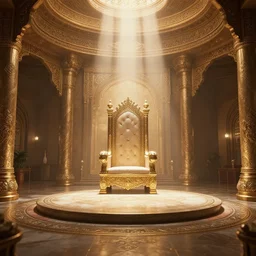 a contemporary oriental throne room by by feng zhu , unreal engine, god rays, ue5, concept art, wide angle, 4k hd wallpaper