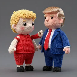 donald trump dissected amigurmi, octane render