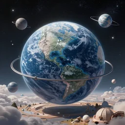 dreaming of surreal space