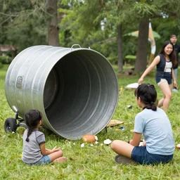 roam and play, zen summer, people with the bottom of the bucket fallen out