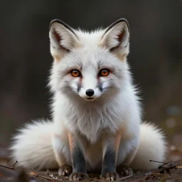 an insanely detailed painting of a cute polar fox, in the style of peter mohrbacher, artgerm, dramatic lighting and composition, octane render, trending on artstation, concept art