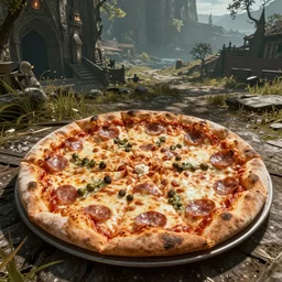 domino's crossover pizza retrieval side quest skyrim video game screenshot the elder scrolls