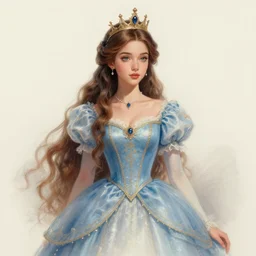 fantasy princess girl art drawn in art style of WLOP full HD 4K highest quality realistic beautiful gorgeous natural WLOP artist