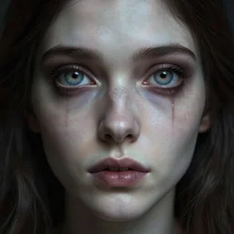 photo of incredibly beautiful woman with incredible eyes, DSLR 8K, biblical art, realism, incomprehensible detail, silent hill aesthetic, photorealistic, hyperrealism, Unreal Engine, Razaras & z--ed of deviantart.com