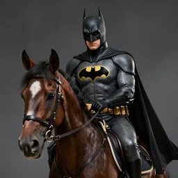 batman riding horse, 1 0 0 mm, perfect faces