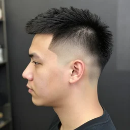 short hair fauxhawk youtube