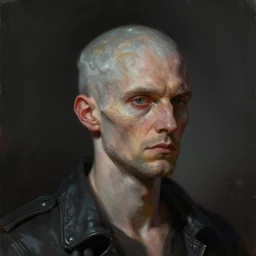 digital painting of a man with a strange head, concept art by slawomir maniak, trending on artstation, fantasy art, artstation hq, artstation hd, mystical