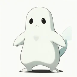 ghost type pokemon by shaun tan, style of junji ito