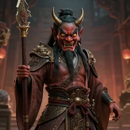 videogame still of a chinese folklore demon