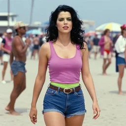 she - hulk at muscle beach in the 1 9 9 0 s