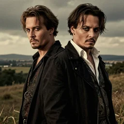 a mix of johnny hallyday and johnny depp