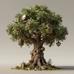 steampunk tree