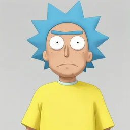morty as a human wearing yellow shirt, highly detailed portrait, digital painting, artstation, concept art, smooth, sharp foccus ilustration, artstation hq