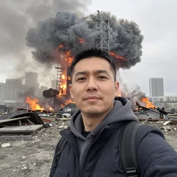 last selfie after nuclear war