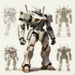 character concept sheet of mech robot. by ( rembrandt painting ( 1 0 0 ) ( fractal flame ) ), highly detailded, turquoise rust