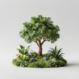 environment art, minimalist