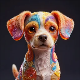 super beautiful cute vira - lata caramelo doginho caramelo intricate artwork by tooth wu and wlop and beeple, greg rutkowski, very coherent symmetrical artwork, cinematic, hyper realism, high detail, octane render, unreal engine, 8 k, vibrant colors, smooth gradients, high contrast, depth of field, aperture f 1. 2