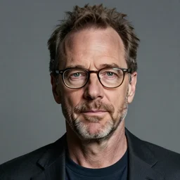 Mugshot Portrait of Bryan Cranston with glasses and no beard, dressed as Hal Wilkerson, real life, hyperrealistic, ultra realistic, realistic, highly detailed, epic, HD quality, 8k resolution, body and headshot, film still, front facing, front view, headshot and bodyshot, detailed face, very detailed face