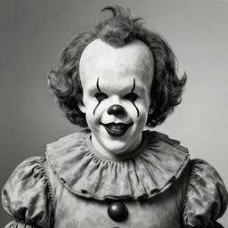 portrait of bruce campbell as pennywise, graphite, monochrome, high contrast, 2. 5 d, perfectionism, ray tracing global illumination, graph paper, insanely detailed and intricate, hypermaximalist, elegant, ornate, hyper realistic, super detailed