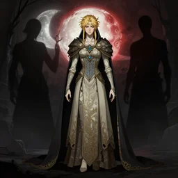 an ultra detailed vector image of the hunter from bloodborne dressed as solaire of astora, concept art by alphonse mucha and greg rutkowski, scary shadows, blood moon eclipse, octane render, liminal space