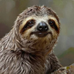 ultra realistic portrait painting of a stoner sloth, art by frank frazetta, 4 k, ultra realistic, highly detailed, epic lighting