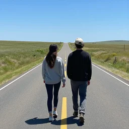 you and i have memories longer than the road that stretches out ahead. two of us. we're going home.