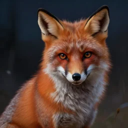 anthropomorphic fox warrior, extreme fine detail background, night, highly detailed, high quality, digital painting, hyperrealistic, by gaston bussiere, j. c. leyendecker, craig mullins, greg rutkowski
