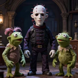 the movie Hellraiser but it's all muppets vfx film