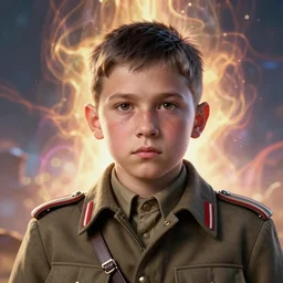 masterpiece portrait of 4 0 year old world war ii native american man with short hair, kind eyes, wearing a german gestapo coat, hyper realistic face, volumetric lighting, fantasy art, epic, in the style of greg rutkowski, donato giancola, tom bagshaw, intricate, hyper detailed, smooth, vibrant aura