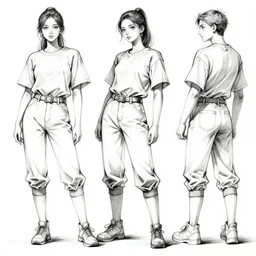character poses study
