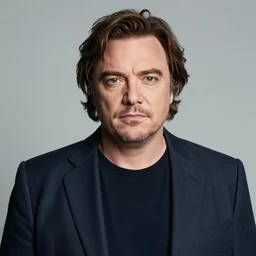 frontal portrait photo of jack black, age 1