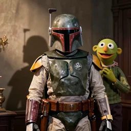 boba fett hosting the muppet show