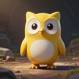 the Duolingo owl as a Pokémon