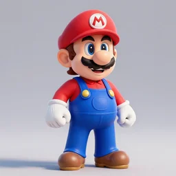 photo - realistic luigi from mario game, 3 d render, ultra hd, unreal engine 5, extra detailed