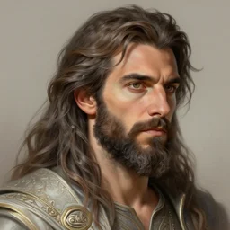 Carles Puyol, closeup, D&D, fantasy, intricate, elegant, highly detailed, digital painting, artstation, concept art, matte, sharp focus, illustration, art by Artgerm and Greg Rutkowski and Alphonse Mucha