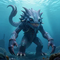 4 k photo of a abyssal monster atriarch