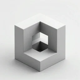 impossible shape by MC Escher