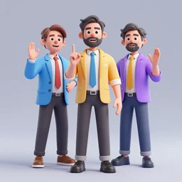 pranksters 3 d render