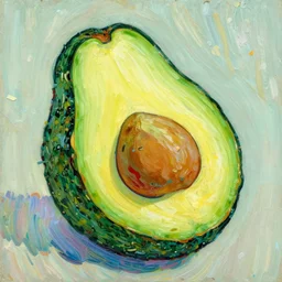 avacado, von gogh