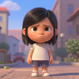 ugly young girl pixar
