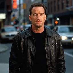 film still of Robin Williams as John McClane in Die Hard, 4k