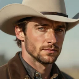 hugh jackman as a cowboy, photorealistic, handsome, romance novel cover, face, detailed, dreamy, elegant, digital painting, artstation, smooth, sharp focus, artgerm, greg rutkowski, annie leibovitz
