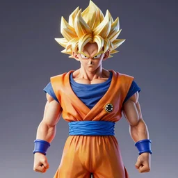 psychedelic super saiyan, unreal engine, 4 k