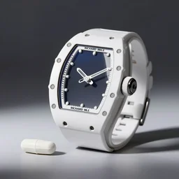 a dietary supplement by richard mille, refined, simple, pure, white