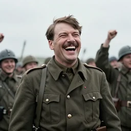 stalin laughing in ww 2 after victory