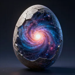 The Great Cosmic Egg is very very cracked